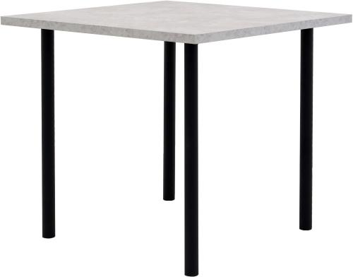 Стол обеденный UD_стиль ст5 квадрат, опора черная, 2504 мрамор Каррара