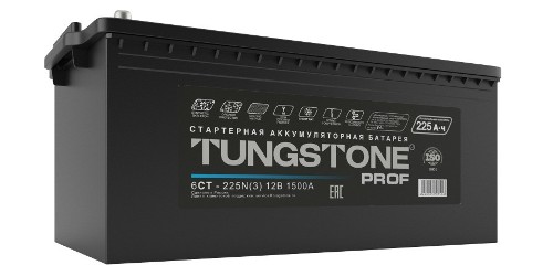 Аккумулятор Tungstone Prof 6СТ-225L(3)