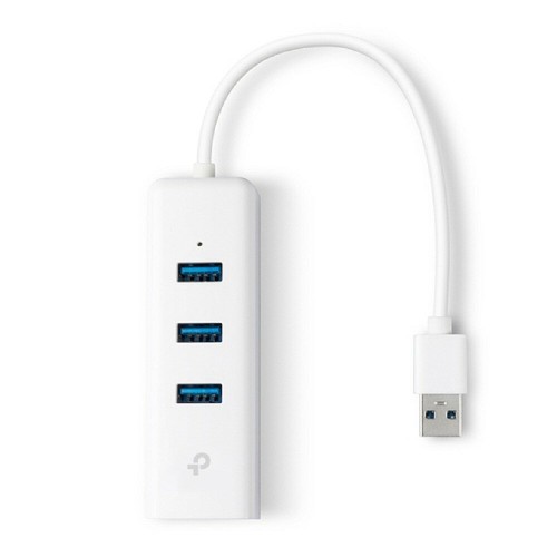 TP-Link USB-Концентратор+Сетевой адаптер UE330, гигабитный, 1xRJ45 1гбит с, 3xUSB 3.0 TP-Link USB-Концентратор+Сетевой адаптер UE330, гигабитный, 1xRJ45 1гбит с, 3xUSB 3.0