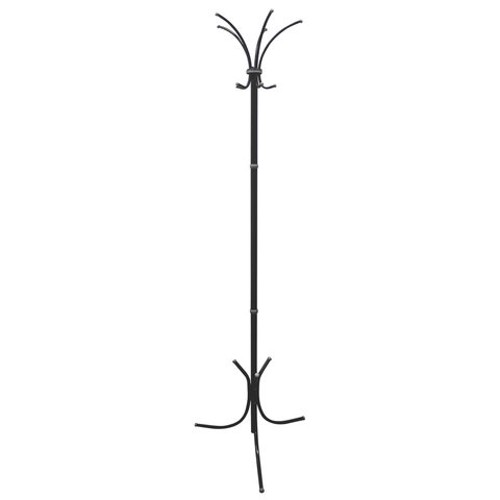 Вешалка для одежды напольная "Нова-3", 5 крючков, черная