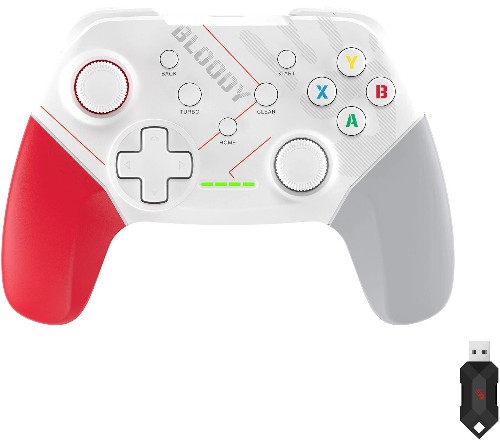 Геймпад A4Tech Bloody GPW50 Sports белый USB Беспроводной виброотдача обратная связь (GPW50 SPORTS WHITE)