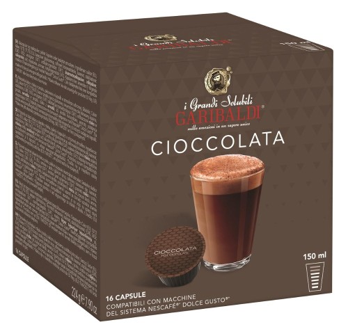 Кофе в капсулах Garibaldi Cioccolata (DG), 16шт/уп