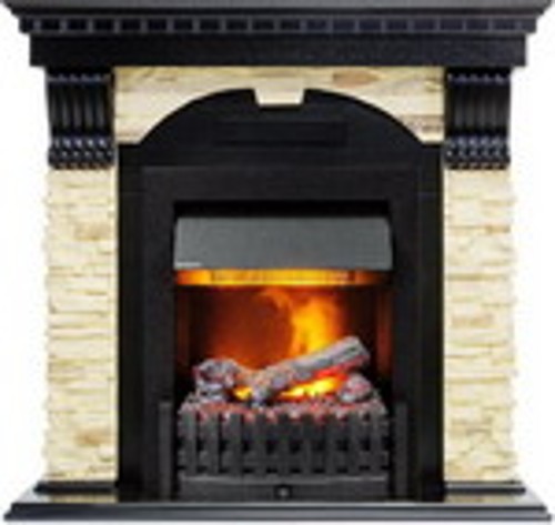 Камин Dimplex Dublin арочный сланец с очагом Danville Delux Black (венге) 1364879239