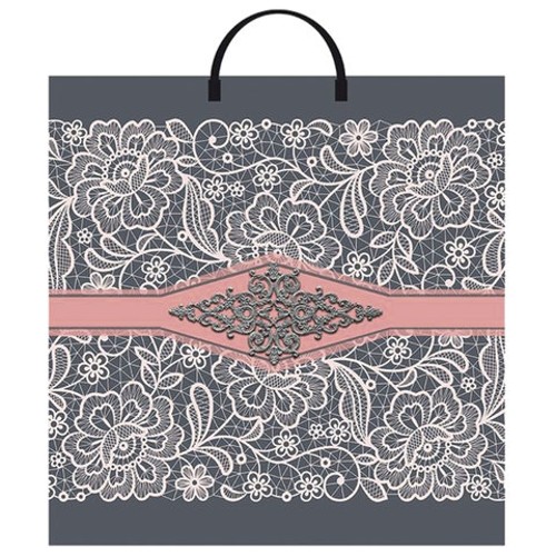 Пакет полиэтиленовый ПВД, 36х37 см, 10 шт., с петлевой ручкой, "Ницца", 100 мкм, н00100663