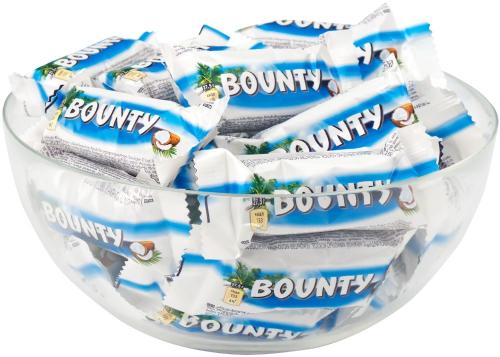 Шоколадный батончик Bounty Minis, 3кг/уп