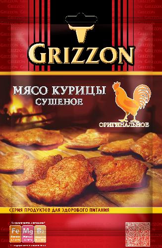 Курица  сушеная GRIZZON 36г*10шт Шоубокс