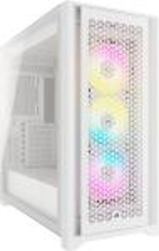 Компьютерный корпус Corsair iCUE 5000D RGB Airflow White (CC-9011243-WW)