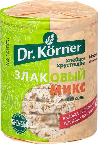 Хлебцы хрустящие Микс Dr.Korner 90 гр