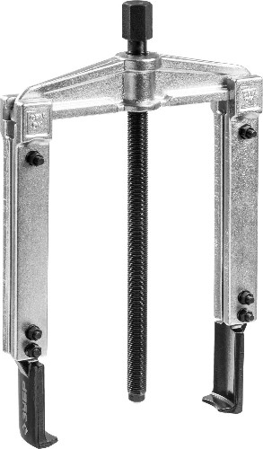 ЗУБР внешний d 30 - 135 мм внутренний d 60 - 160 мм, раздвижной двухзахватный съемник с тонкими захватами, Профессионал (43313-160-215)