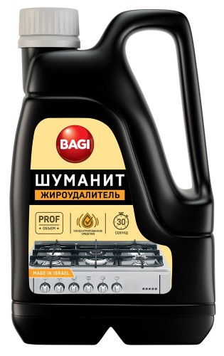 Средство для чистки плит Bagi ШУМАНИТ жидкость д/удаления жиров 3л