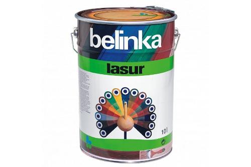 Belinka LASUR Лазурное покрытие для защиты древесины, №15 Дуб, 10 л