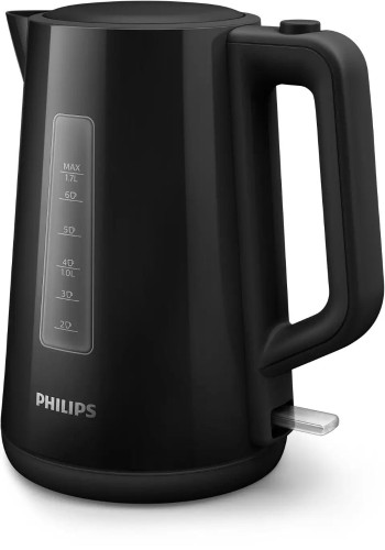 Чайник PHILIPS, мощность 2200Вт, объем 1,7л., пластик, черный