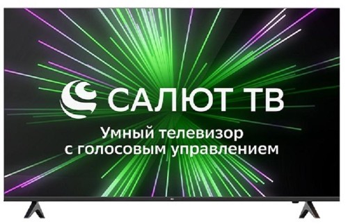 Телевизор BQ 55FSU36B, UHD, smart (Салют ТВ)