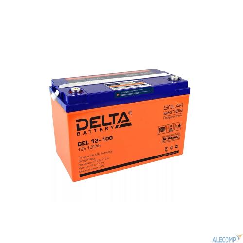 Delta GEL 12-100 (12V/100Ач) свинцово- кислотный аккумулятор