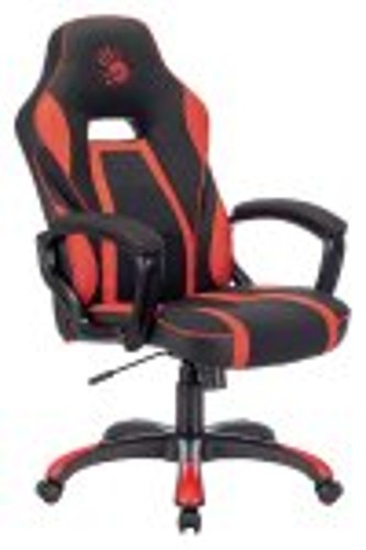Стул A4Tech Bloody GC-250 черный/красный эко.кожа/ткань крестов.