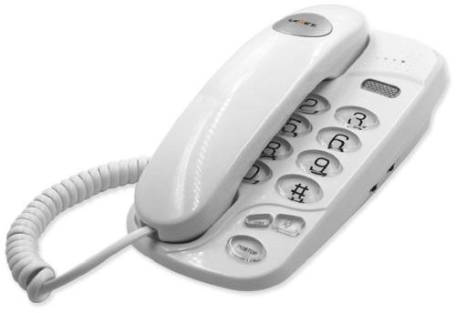Телефон проводной teXet TX-238 белый