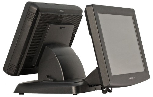 Дополнительный POS-монитор 15" Posiflex LM-8045B черный для Jiva, подставка Gen5, без стойки