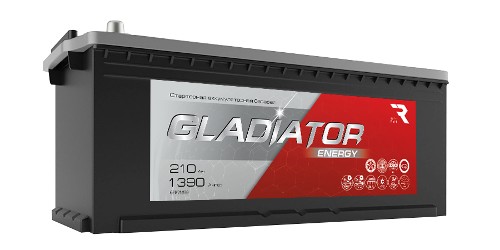 Аккумулятор GLADIATOR Energy 6СТ-210L(4)