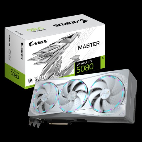 Видеокарта GIGABYTE GV-N5080AORUSM ICE-16GD