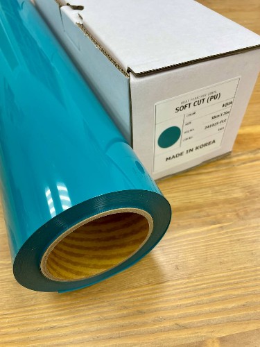 Soft Cut (PU) Aqua, термотрансферная пленка Soft Cut (PU) Aqua, термотрансферная пленка