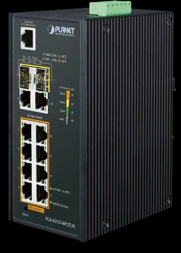 коммутатор Planet IGS-4215-8P2T2S