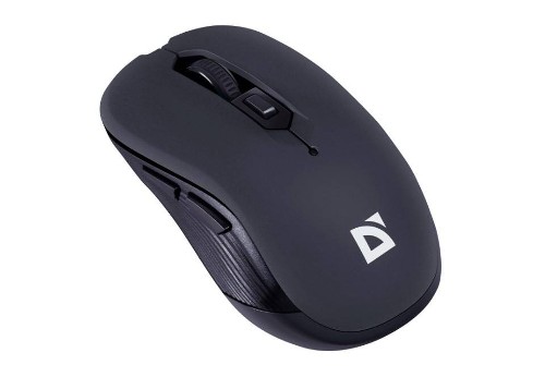Defender Мышь беспроводная оптическая Gassa MM-105 черный,6D,800-1600dpi,бесшумная