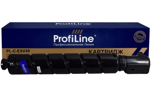 Тонер -картридж ProfiLine C-EXV49 BK (8524B002) чер. для Canon iR-ADV C33xx Тонер -картридж ProfiLine C-EXV49 BK (8524B002) чер. для Canon iR-ADV C33xx
