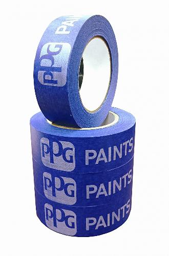 Малярная лента PPG PAINTS (набор 4 рулона), Синий, 48мм, 54,8м