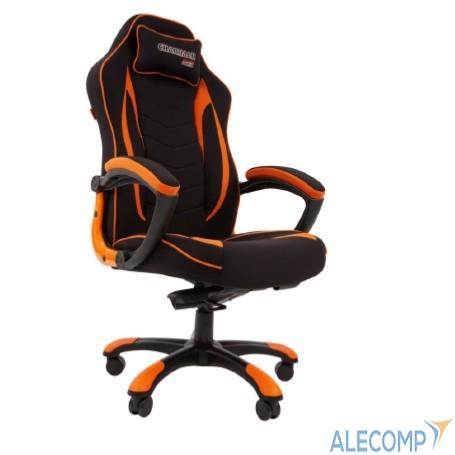Кресло Chairman game 28 Россия ткань черн./оранжевый (7059197)