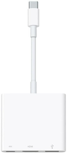 Переходник Apple USB-C Digital AV Multiport Adapter USB Type-C - HDMI -  USB A (MUF82ZM/A)