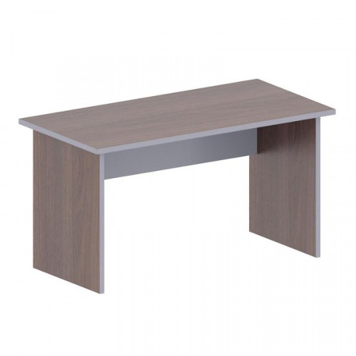 Стол офисный Easy Business (темный дуб/серый, 1400х700х747 мм)