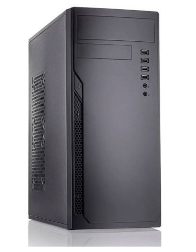 Корпус c блоком питания 450 Ватт Foxline FL-301-FZ450-RW