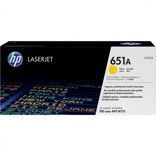 Тонер-картридж HP 651A Yellow Original LaserJet Print Cartridge (CE342A)