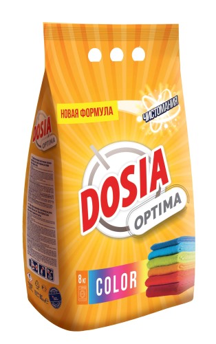 Порошок стиральный DOSIA Optima автомат Color 8 кг