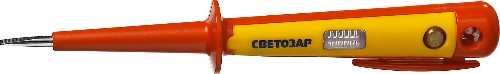 СВЕТОЗАР 100 - 250 В, 190 мм, электрический пробник (SV-45161-15)