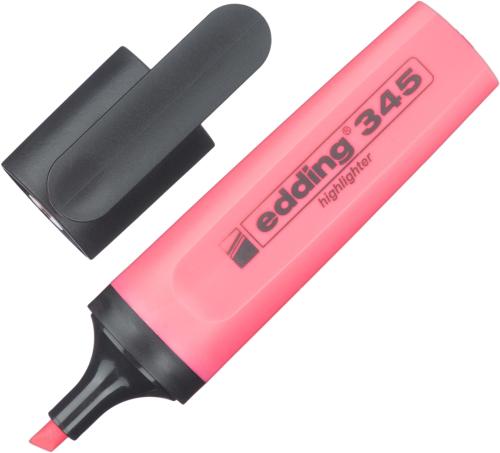 Маркер текстовыделитель EDDING 345/9 розовый 2-5 мм, блистер