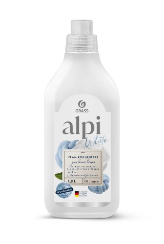 Гель для стирки ALPI white gel конц для белых вещей 1,8л