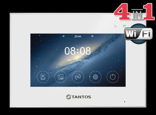 Marilyn HD Wi-Fi IPS (White) Tantos Монитор видеодомофона Marilyn HD Wi-Fi IPS (White) Tantos Монитор видеодомофона