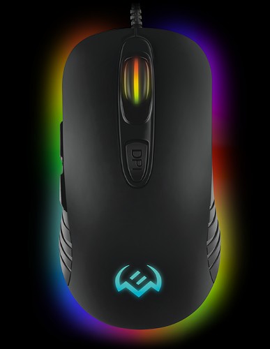 Игровая мышь SVEN RX-G820 (6+1кл. 200-4800 DPI. ПО. SoftTouch. RGB-подсветка. игров. упак) Sven RX-G820