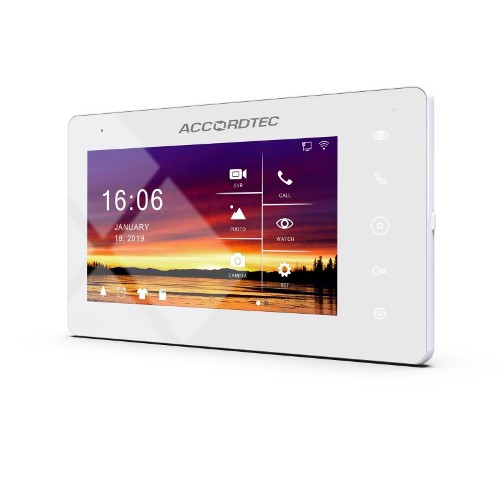 AT-VD760C/SD WH ACCORDTEC Монитор домофона AT-VD760C/SD WH ACCORDTEC Монитор домофона