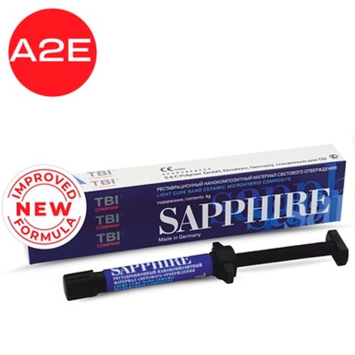 Sapphire N / Сапфир N - реставрационный нанокомпозитный материал светового отверждения A2E, шпр 4 гр