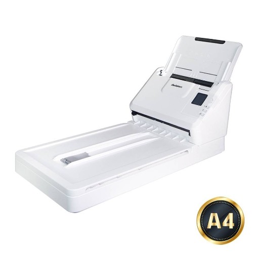 Сканер Avision AD340GFN с планшетом А4, 40 стр./мин., дуплекс, автоподатчик 50 листов, 1200 dpi, Ethernet, USB 2.0