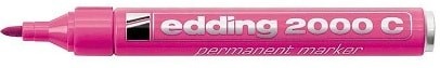 Перманентный маркер Edding E-2000 C/9, розовый, (толщина линии 1.5-3 мм), E-2000C#9