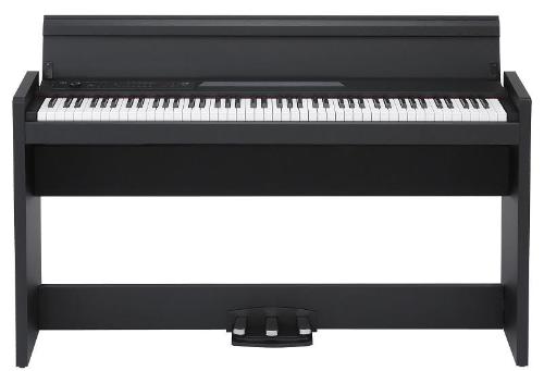 Пианино цифровое KORG LP-380 BK U, черный. 88 клавиш, RH3