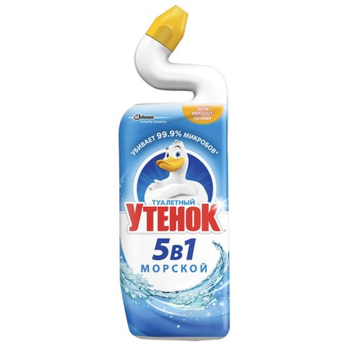 Средства для чистки туалетных комнат для уборки туалета 500 мл, ТУАЛЕТНЫЙ УТЕНОК &quot;Морской&quot;