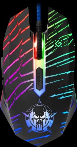 Defender Проводная игровая мышь Dark Agent GM-590L 6 кнопок,12800dpi Defender 52590 Defender Проводная игровая мышь Dark Agent GM-590L 6 кнопок,12800dpi Defender 52590