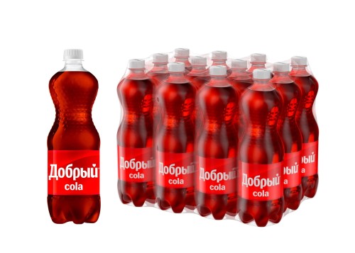 Напиток Добрый Cola газ. 1л ПЭТ 12шт/уп