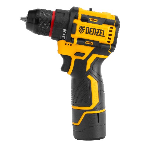 Дрель-шуруповерт аккумуляторная бесщет. CDH-BL-12, Li-Ion, 12 В// Denzel