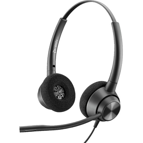 Гарнитура проводная Plantronics EncorePro 320, EP320 QD, WW (77T26AA)