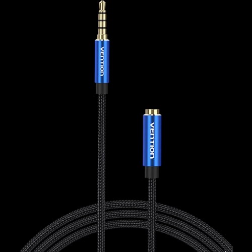 Кабель-удлинитель Vention аудио Jack 3,5 mm M/Jack 3,5 mm F - 1 м Vention BHCLF